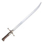 43" Handmade Geralt of Rivia Saber Sword Curved Witcher Blade with Sheath By Cosplay Swords
