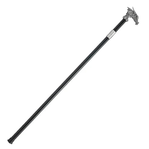 Handmade Dragon’s Lair Sword Cane 39 1/2" Length Satin Finished Blade By Cosplay Swords