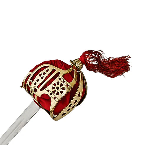 41" Scottish Basket Hilt Sword Hand Forged Stainless Steel Replica by Cosplay Swords