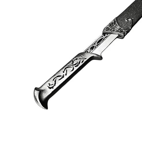 11" Handmade Elvish Medieval Dagger Stainless Steel Fantasy Blade with Scabbard