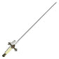 37” Masonic Knight Templar Ceremonial Sword With White Scabbard Cosplay Swords