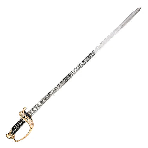 36" Custom US Staff Officer's Sword Handmade Stainless Steel Union Replica by Cosplay Swords