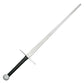 43” Handmade Medieval Cross Sword Stainless Steel Longsword with Scabbard by Cosplay Swords