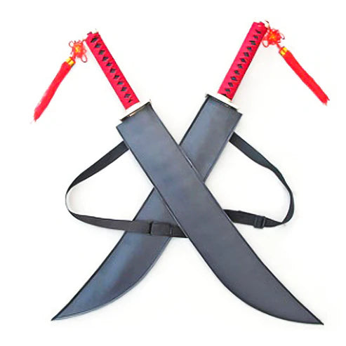 Kyouraku Shunsui Twin Sword Set 33" Bleach Replica By Cosplay Swords