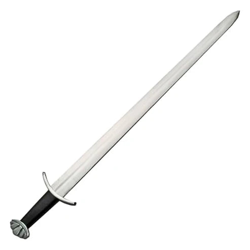 39” Handmade Stainless Steel Viking Sword Norse Chieftain Replica with Scabbard by Cosplay Swords