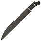 Honshu Boshin Seax Knife Full Tang Stainless Steel Blade with Leather Sheath by Cosplay Swords