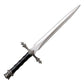 13.5” King Arthur Historical Short Sword Satin Finish Stainless Steel Collectors by Cosplay Swords