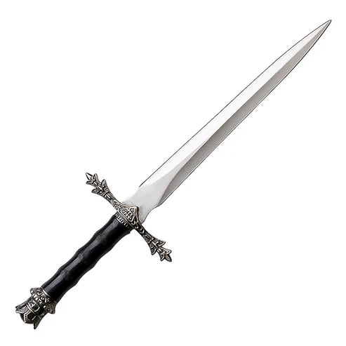 13.5” King Arthur Historical Short Sword Satin Finish Stainless Steel Collectors by Cosplay Swords