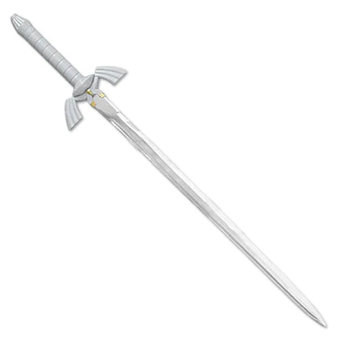 White Link Master Sword Replica 40" Gaming Sword with Scabbard By Cosplay Sword