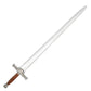 43" Highlander Macleod Scottish Sword Mirror Polished Broadsword Cosplay Swords