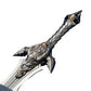 Dragon Slayer Sword 29 1/4" Fantasy Blade with Dragon Scale Grip By Cosplay Sword