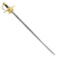 Handmade Spanish Musketeer Quixote Rapier Double Head Sword by Cosplay Swords