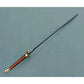 Handmade Damascus Steel Sword 32" Medieval Sword with Leather Sheath