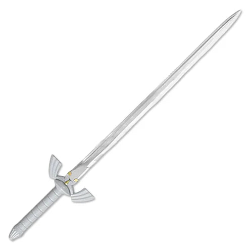 White Link Master Sword Replica 40" Gaming Sword with Scabbard By Cosplay Sword