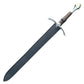 34" Handmade Damascus Steel Viking Sword Premium Medieval By Cosplay Sword