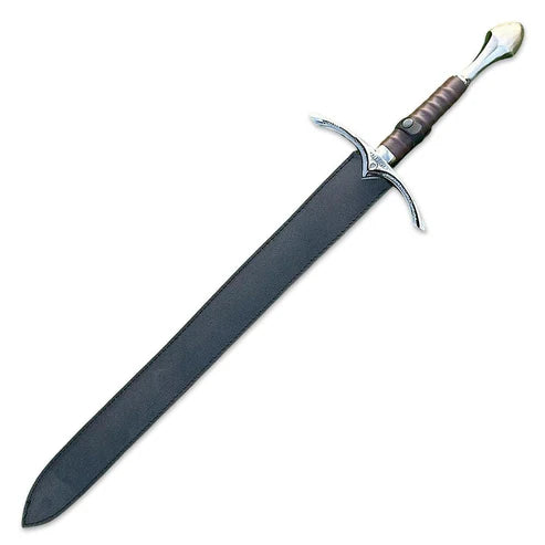 34" Handmade Damascus Steel Viking Sword Premium Medieval By Cosplay Sword