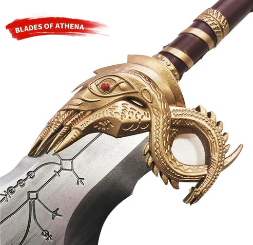 Kratos Blades of Chaos 18" God of War Ragnarok Prop By Cosplay Swords