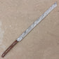 28" Hand Forged Damascus Steel Full Tang Machete Sword Heavy Duty By Cosplay Swords