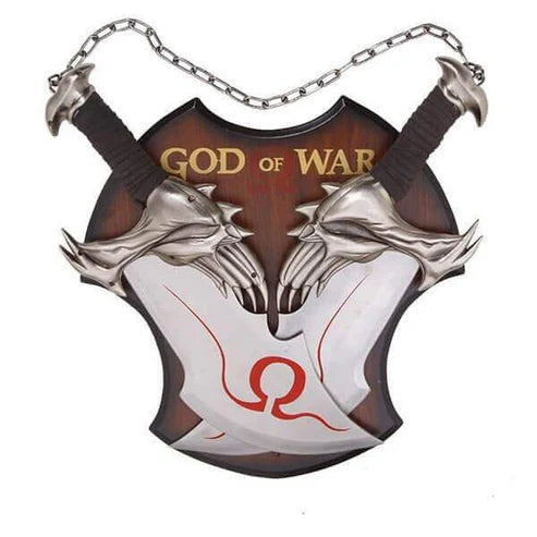 Authentic God of War Blades of Chaos Replica Twin Kratos Swords By Cosplay Swords