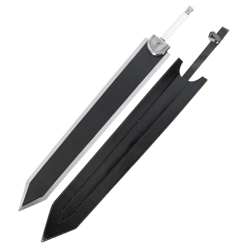 Berserk Guts Dragon Slayer Sword Replica 40" Black Dual Stainless Steel Sword by Cosplay Swords