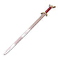 Boudica Celtic War Sword 36" Gaelic Queen Replica Stainless Steel Sword with Red Brass Finish