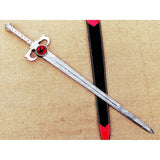 Hand Forged Damascus Steel Sword of Omens Lion-O Thundercats Replica