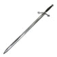 Handmade 41.5" Stainless Steel Highland Claymore Sword Black Medieval Swords