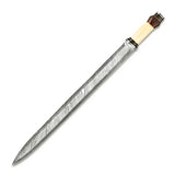 Handmade Damascus steel gladius Sword with walnut and camel bone handle By Cosplay Sword