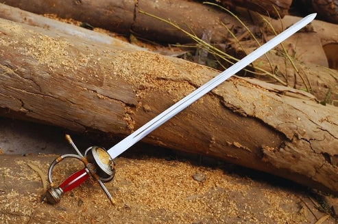 Handmade Double Head Sword Decorative Spanish Rapier Replica  Cosplay Swords