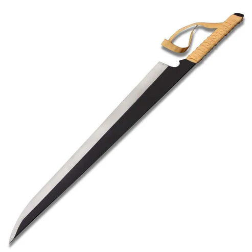 Ichigo Kurosaki Zangetsu Butcher Sword carbon steel anime replica by Cosplay Swords for cosplay.