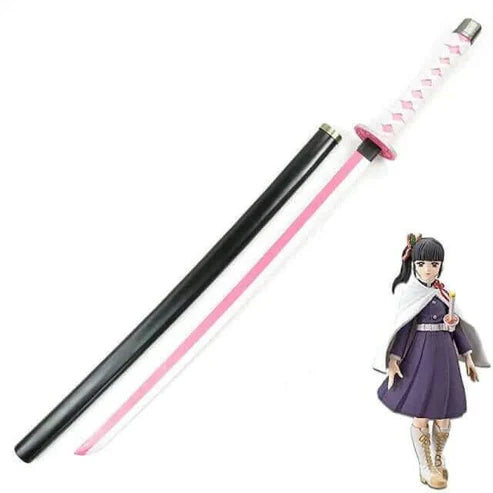 Kanao Tsuyuri Pink Nichirin Katana Flower Breathing Replica By Cosplay Sword