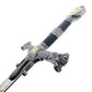 King Solomon Sword 42" Polished Stainless Steel Ceremonial Replica with Wall Display Plaque