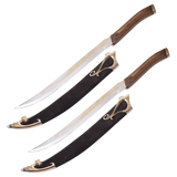 Legolas’ Fighting Knives Lord of the Rings Authentic Dagger Replicas By Cosplay Sword