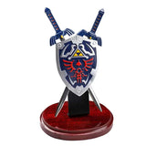 Link's Double Master Sword & Hylian Shield Letter Opener Set Replica by Cosplay Swords