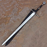 Mastercrafted Wolven Steel Sword Replica Witcher School of the Wolf Blade By Cosplay Swords