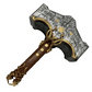 Mjolnir Hammer of Thor from God of War Ragnarok Metal Hammer By Cosplay swords