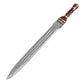 27" Handmade Damascus Steel Primitive Roman Gladius Historical Sword By Cosplay Swords