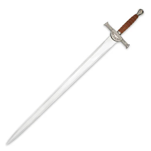 43" Highlander Macleod Scottish Sword Mirror Polished Broadsword Cosplay Swords