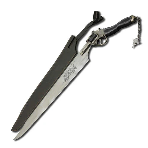 Squall Leonhart Gunblade Full Size Final Fantasy Revolver Sword  By Cosplay Sword