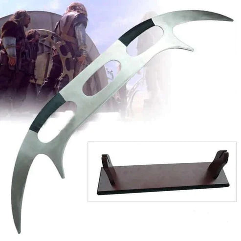 Star Trek Klingon Bat'leth Replica 42" Handcrafted Treated Steel Sword by Cosplay Swords