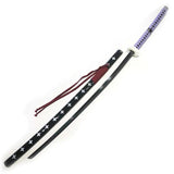 Trafalgar Law Kikoku Sword 1060 high carbon steel anime replica with full tang and sword bag by Cosplay Swords.