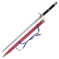 Trunks Broadsword Gold Edition Dragon Ball Z Replica with Scabbard By Cosplay Swords