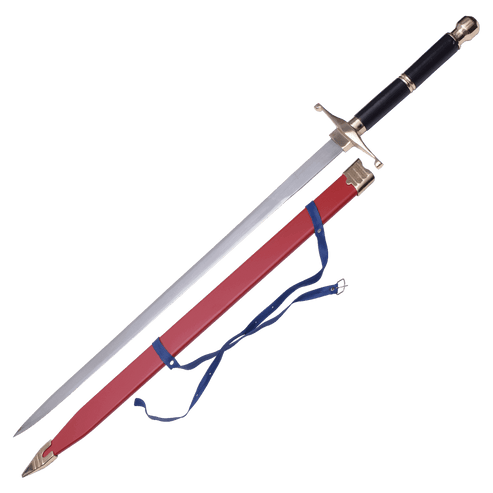 Trunks Broadsword Gold Edition Dragon Ball Z Replica with Scabbard By Cosplay Swords