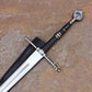 Mastercrafted Wolven Steel Sword Replica Witcher School of the Wolf Blade By Cosplay Swords