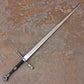 Mastercrafted Wolven Steel Sword Replica Witcher School of the Wolf Blade By Cosplay Swords