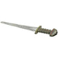 Functional Viking King Sword Replica Sword of Kings with Wooden Plaque By Cosplay Swords