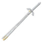White Link Master Sword Replica 40" Gaming Sword with Scabbard By Cosplay Sword 