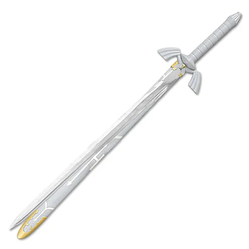 White Link Master Sword Replica 40" Gaming Sword with Scabbard By Cosplay Sword 