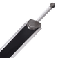 Berserk Guts Dragon Slayer Sword Replica 40" Black Dual Stainless Steel Sword by Cosplay Swords