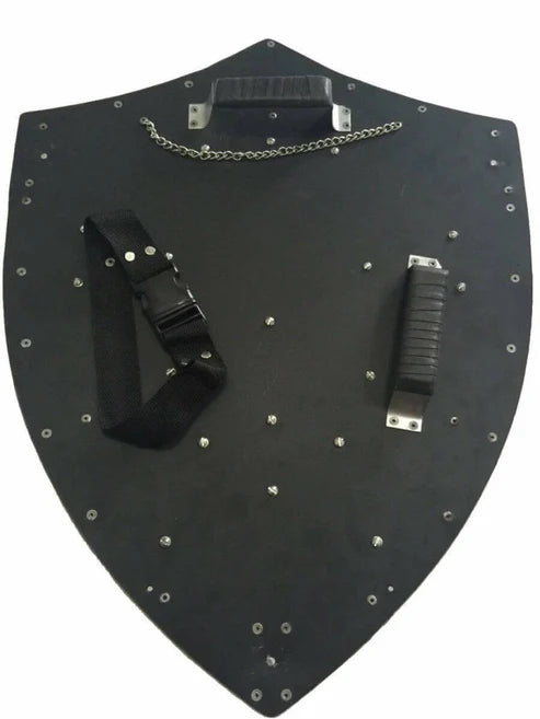 Dark Link Hylian Zelda Shield Full Size Black Edition Replica By Cosplay Sword